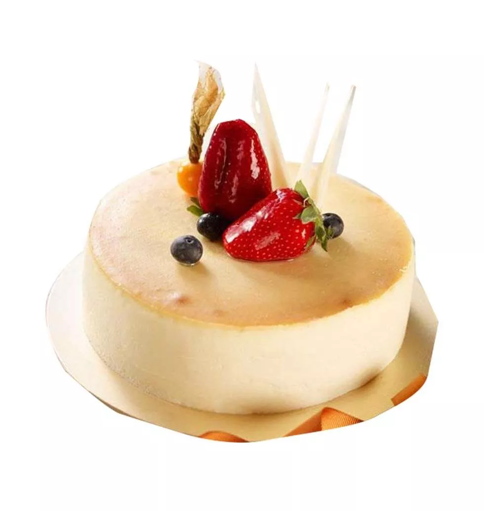 Dessert Cheesecake with Fruit Filling
