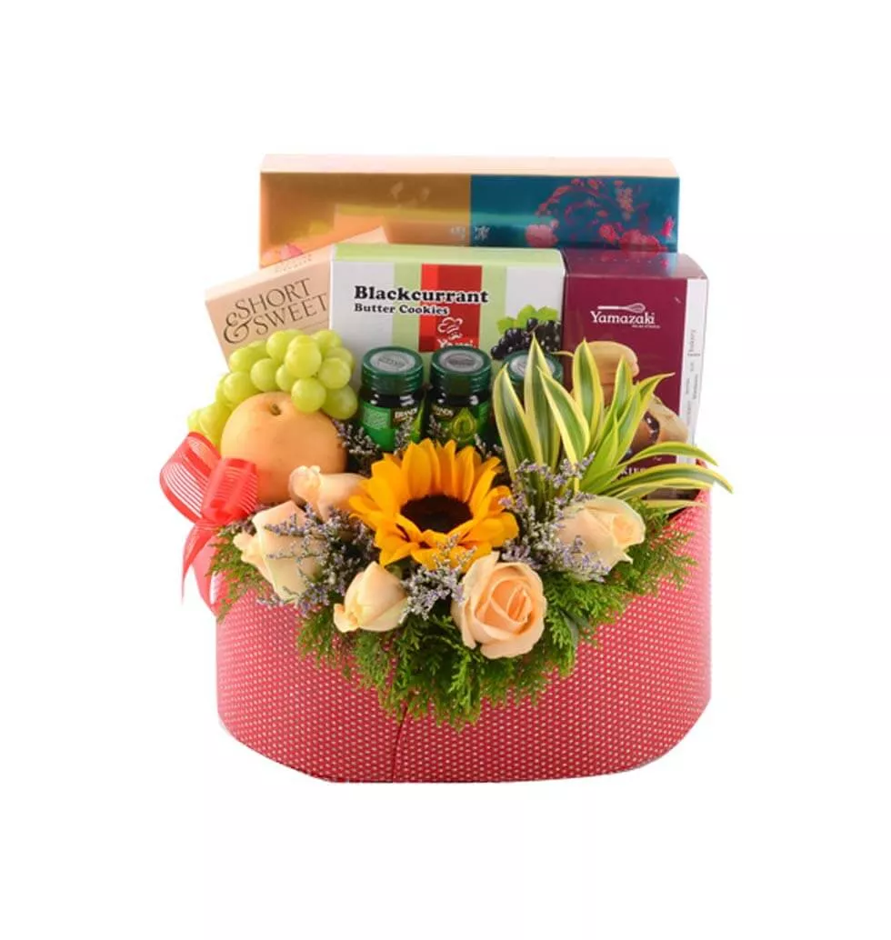 Floral Decorative Healthy Basket