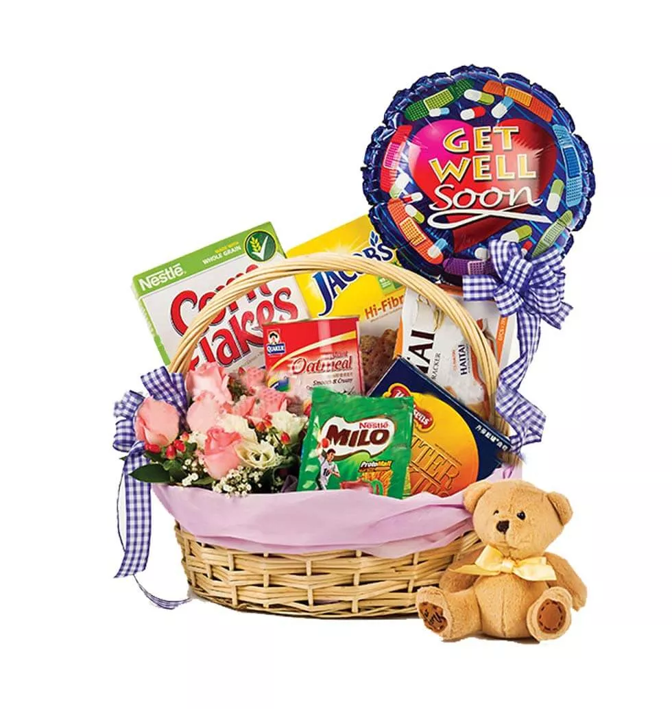Basket Filled With Helathy Treat