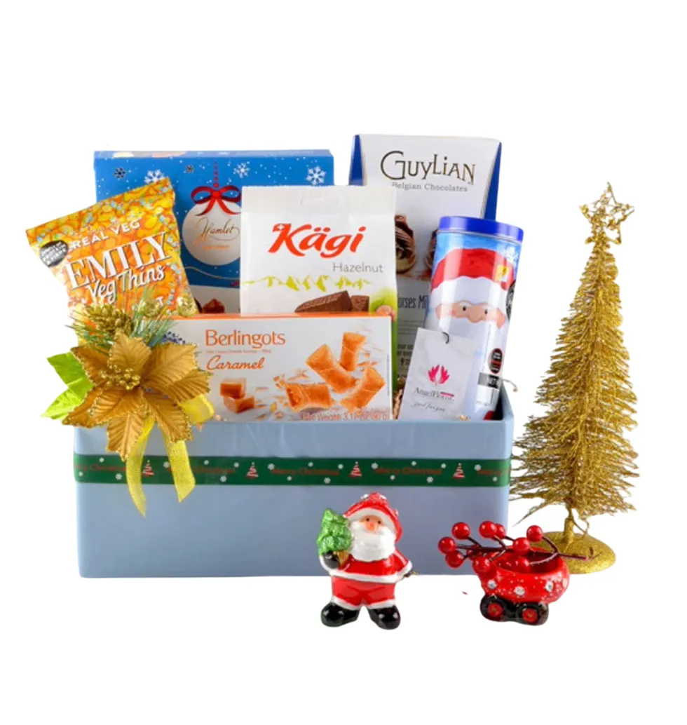 Wholesome Christmas Nut & Chocolate Box