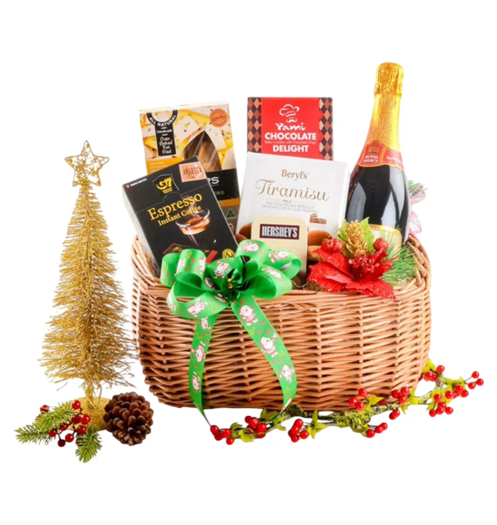 Cozy Christmas Indulgence Basket