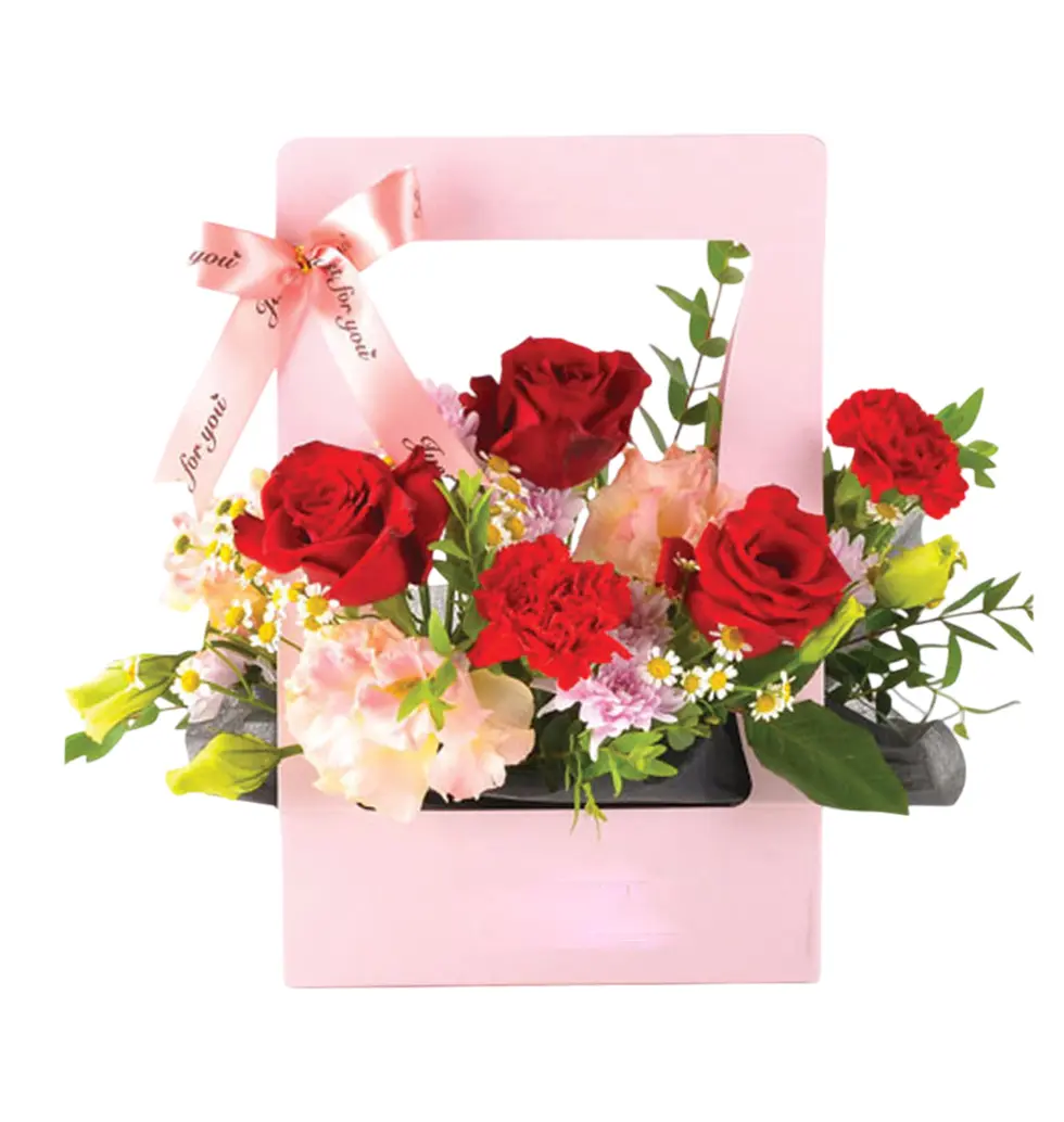 Classic Red Floral Expression