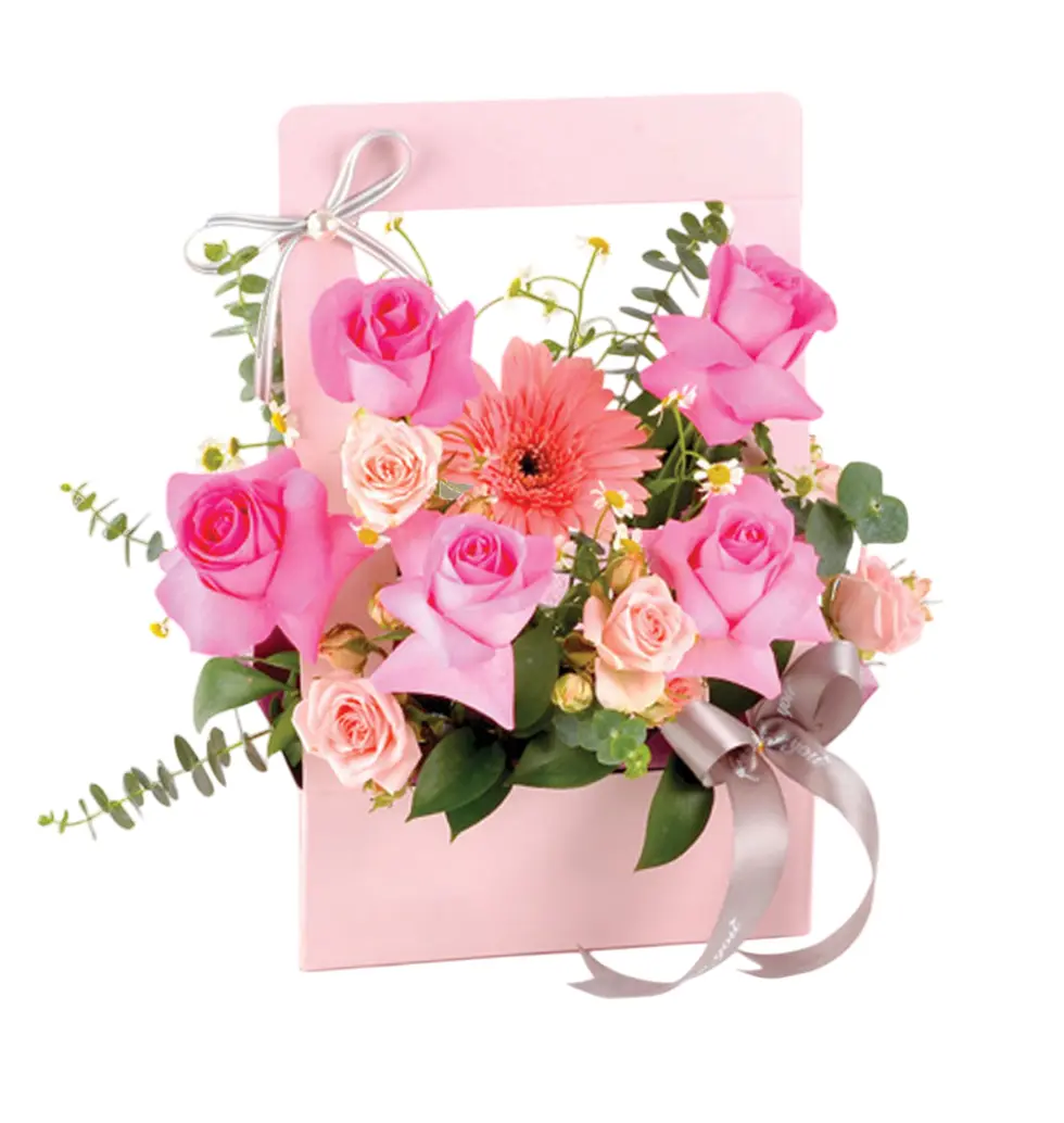 Pink Floral Surprise