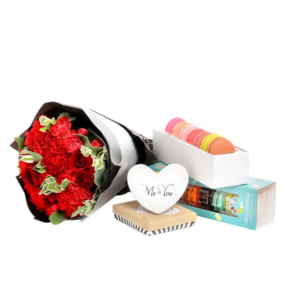 Sweet Romance in Red