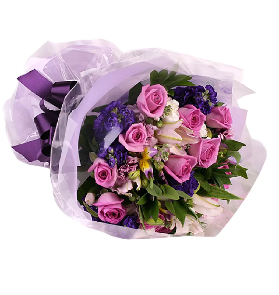 Majestic Floral Ensemble