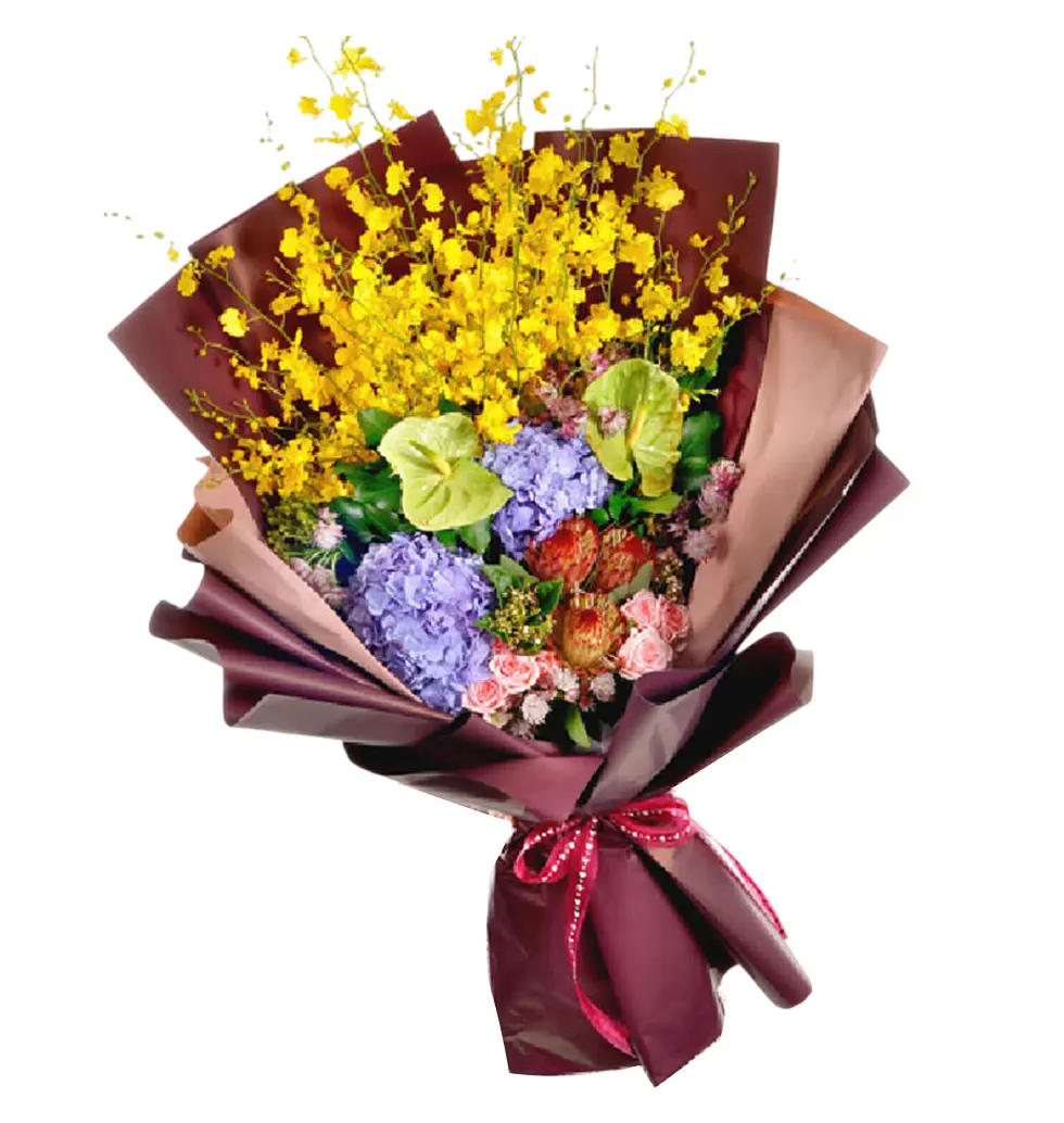 Floral Harmony of Colors