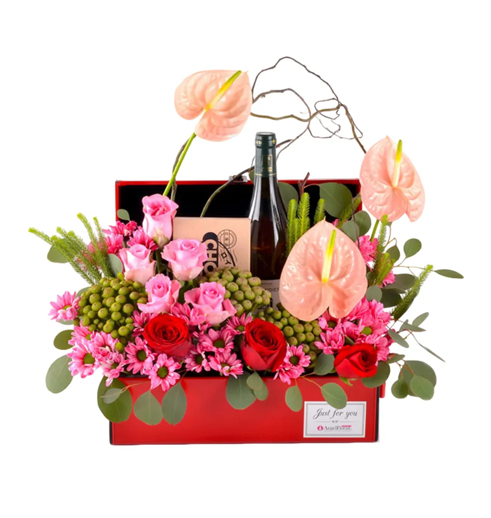 Gourmet Wine Hamper Delight