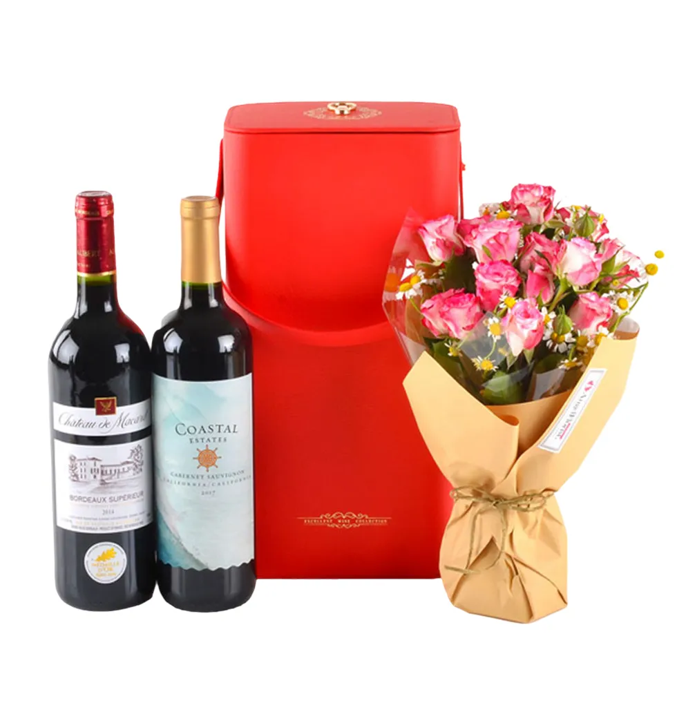 Celebrate with Wine and Blooms