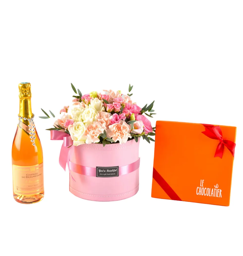 Perfect Pair: Blooms & Bubbles