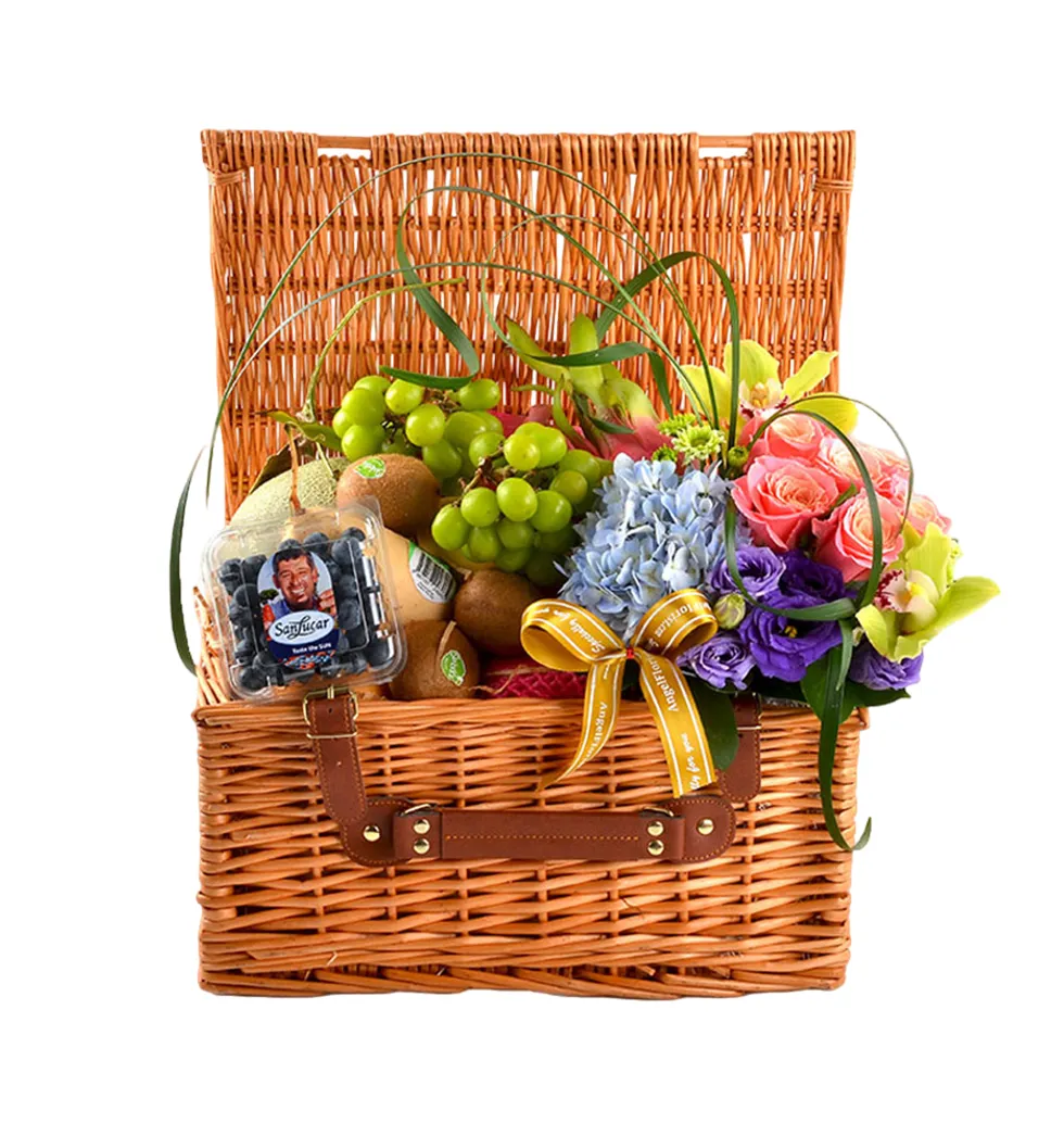 Fresh Fruits & Floral Cheer