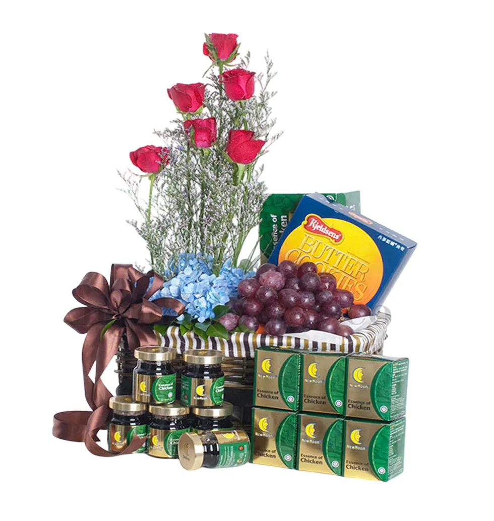 Heartfelt Wellness Gift Basket